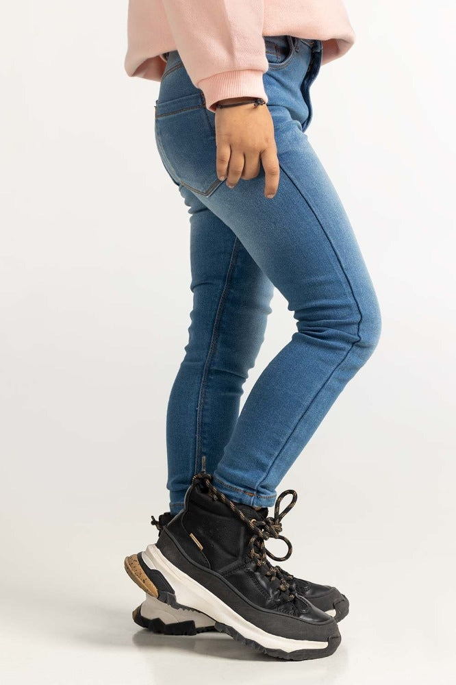 Medium Blue Basic Jeans