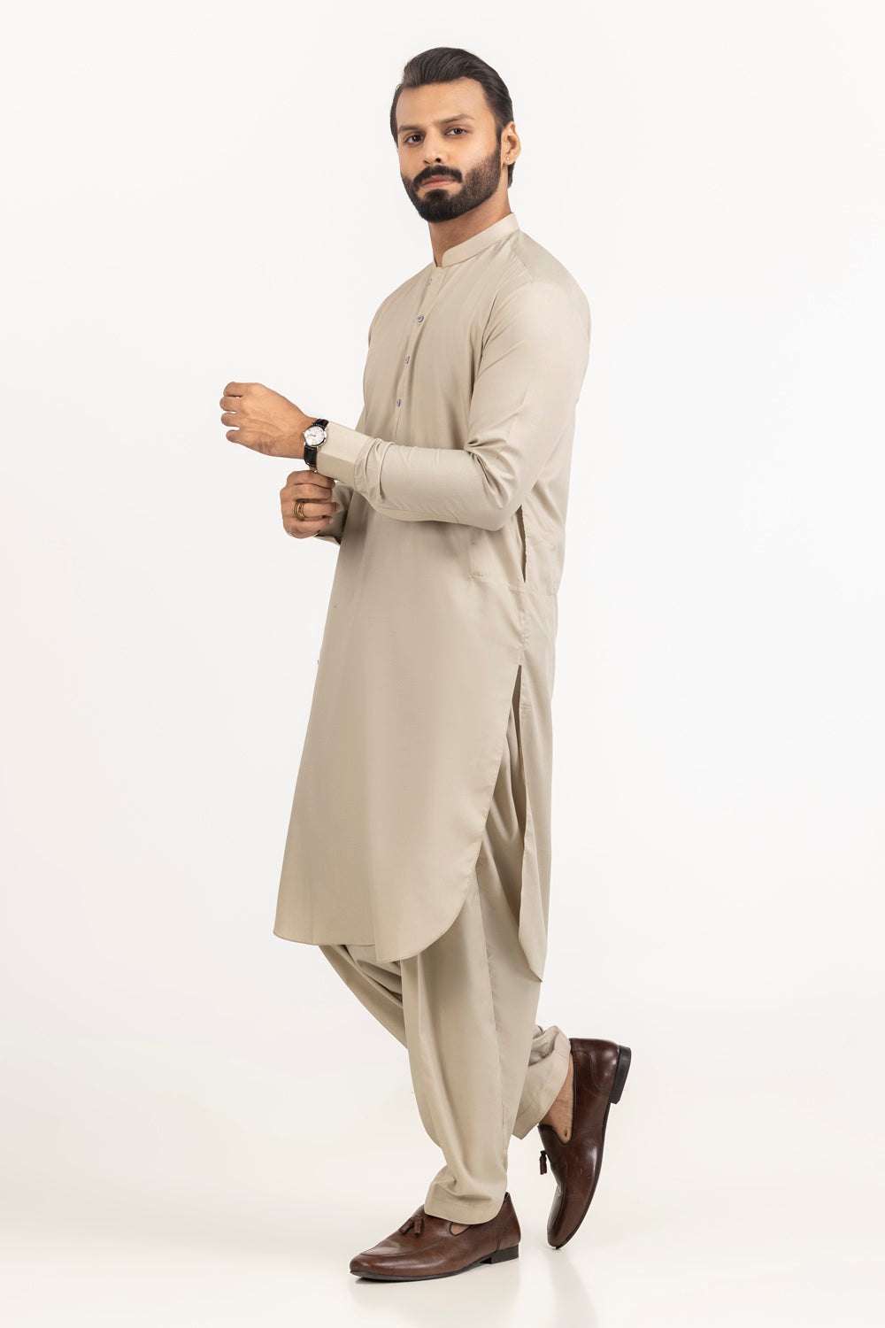 Melton Unstitched Fabric Blended-Lf