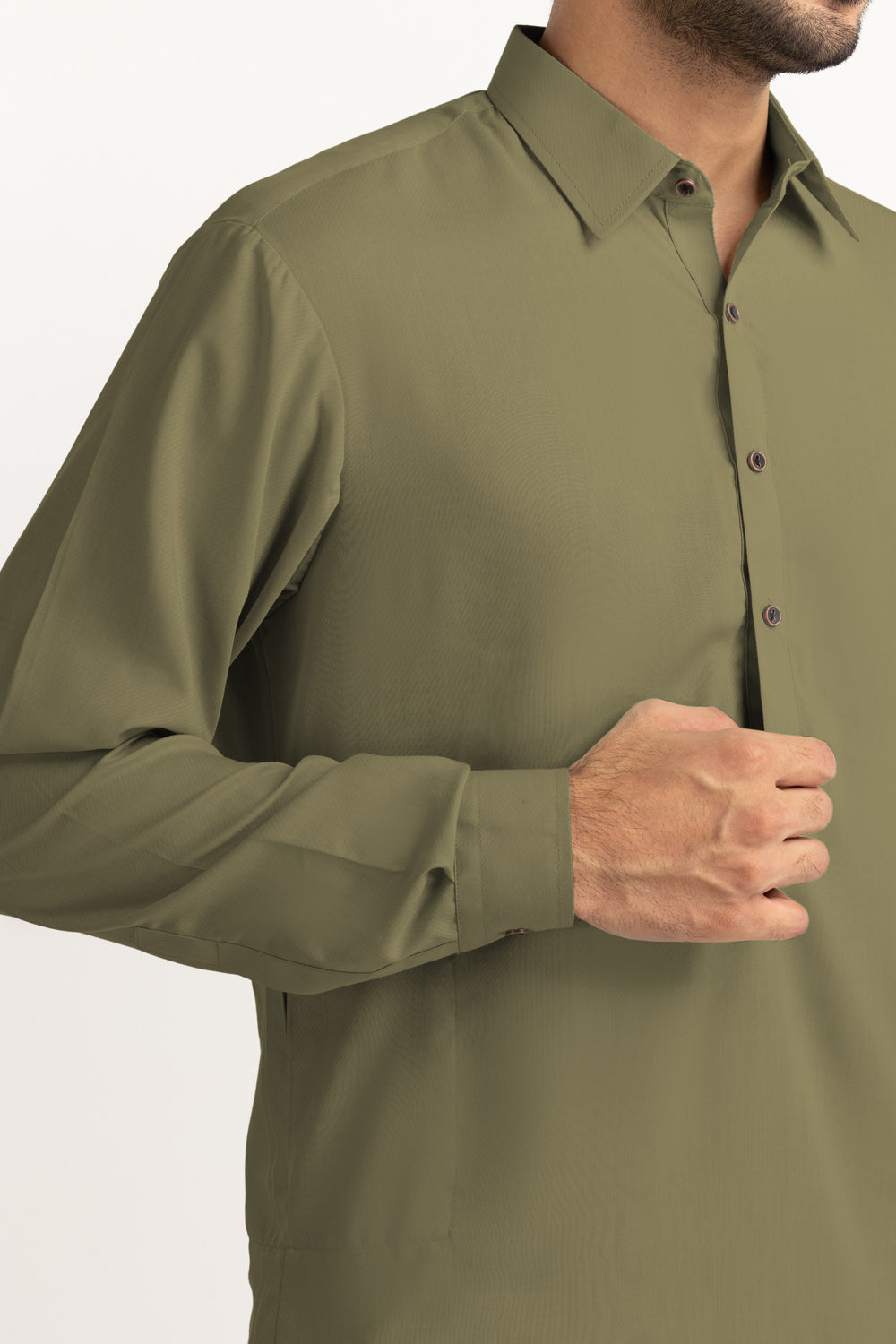 Melton Unstitched Fabric Blended-Lf