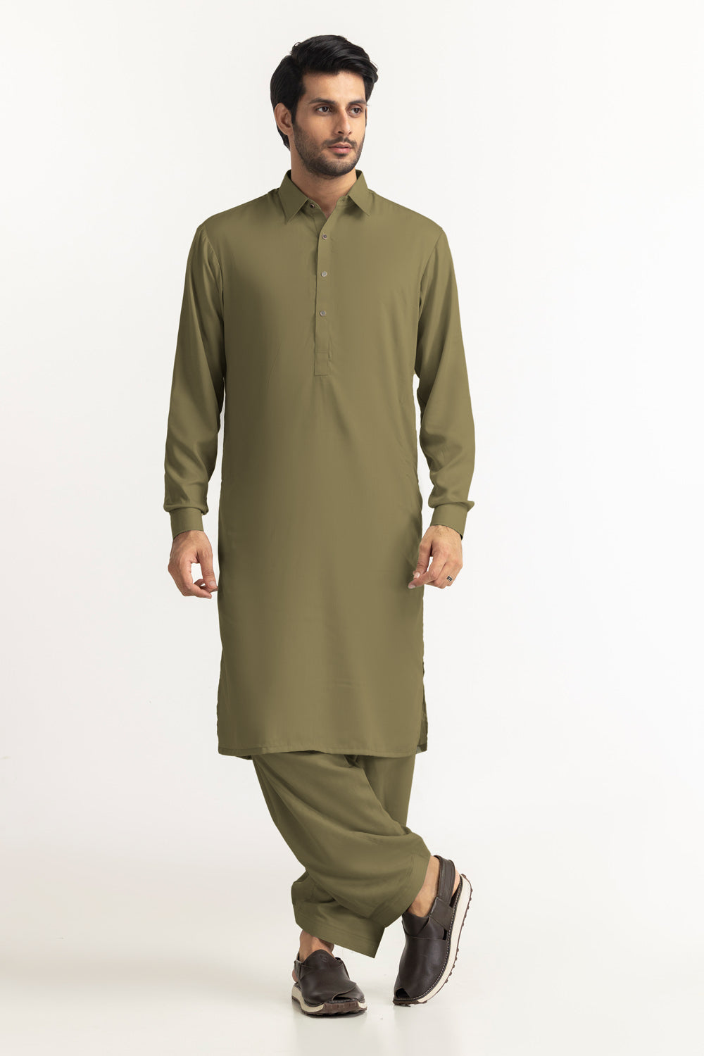 Melton Unstitched Fabric Blended-Lf