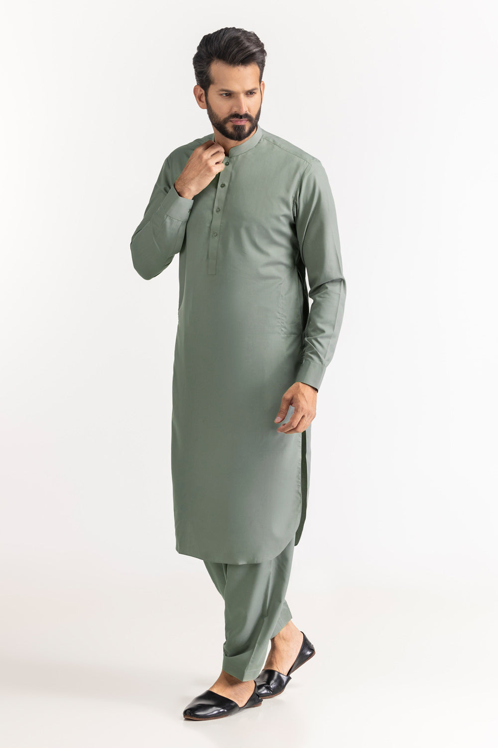 Melton Unstitched Fabric Blended-Lf