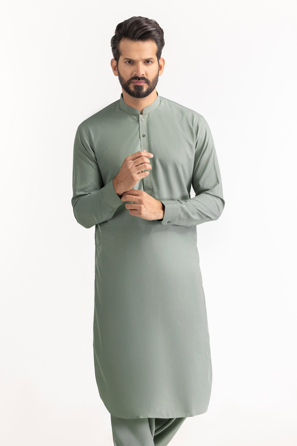 Melton Unstitched Fabric Blended-Lf