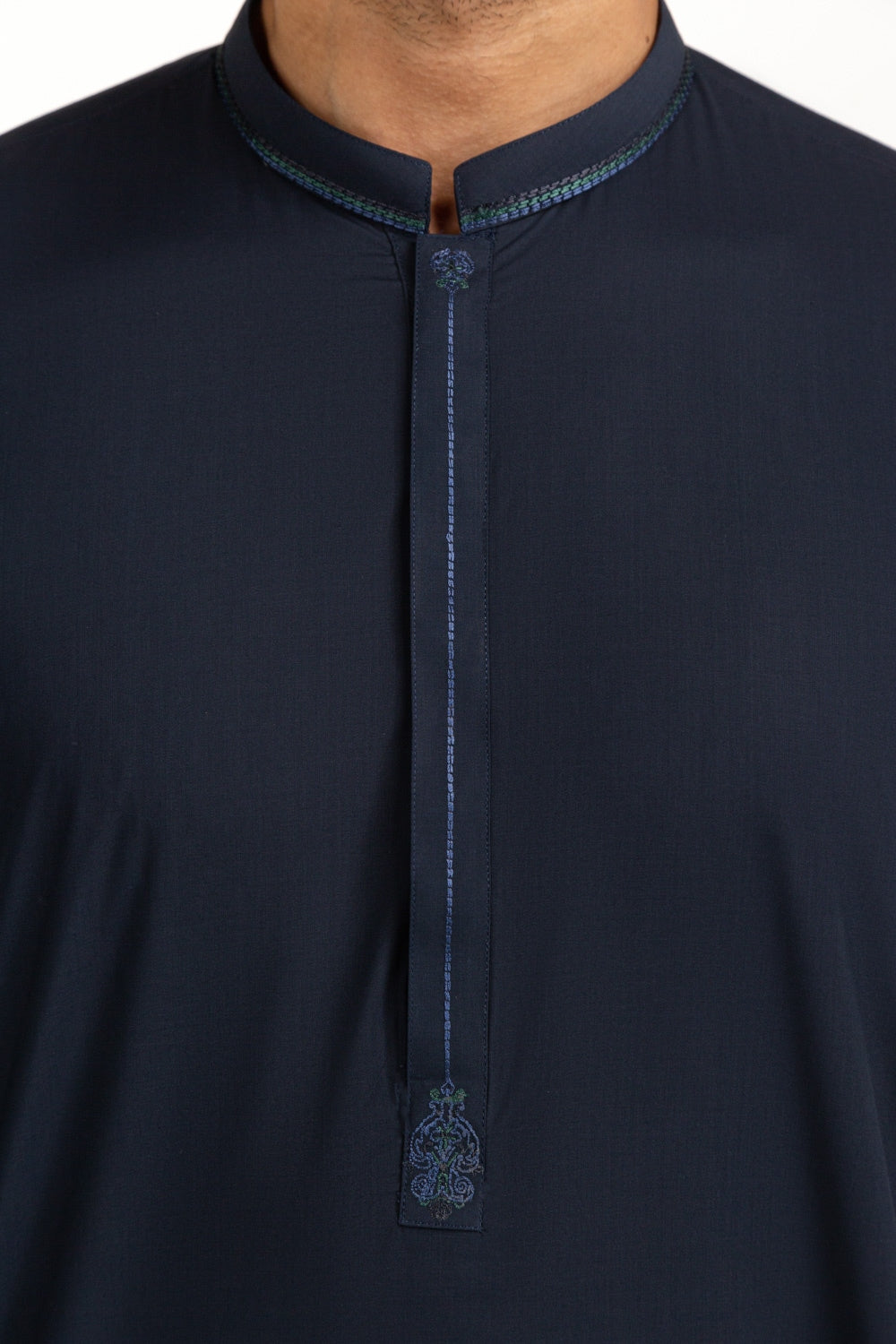 Regular Fit Embroidered Suits