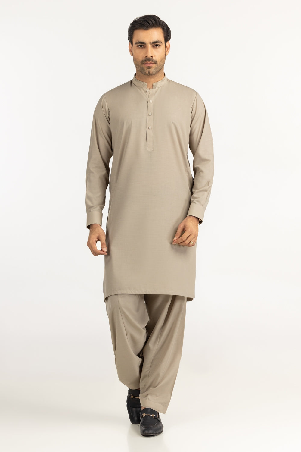 Regular Fit Embroidered Suits