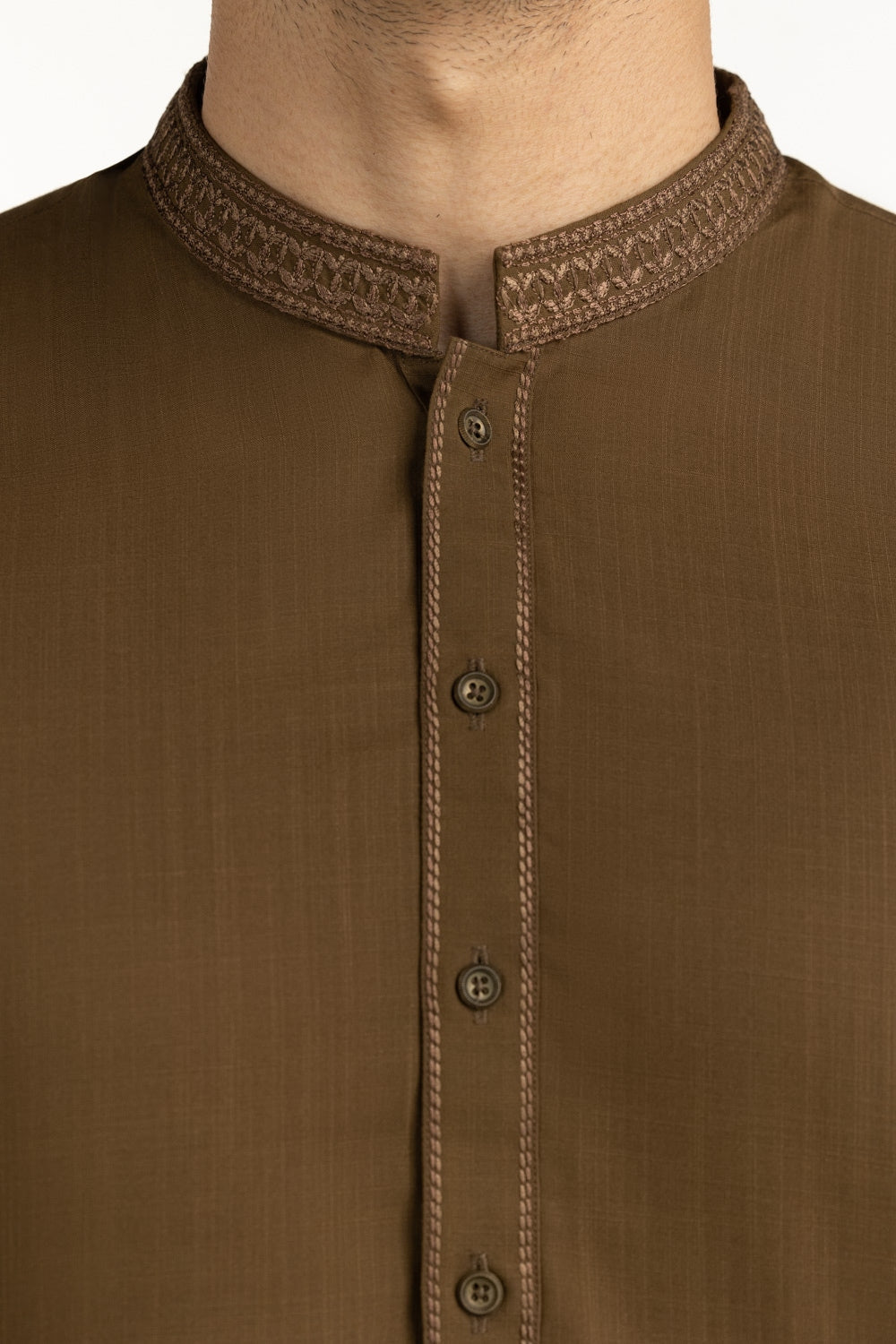 Regular Fit Embroidered Suits
