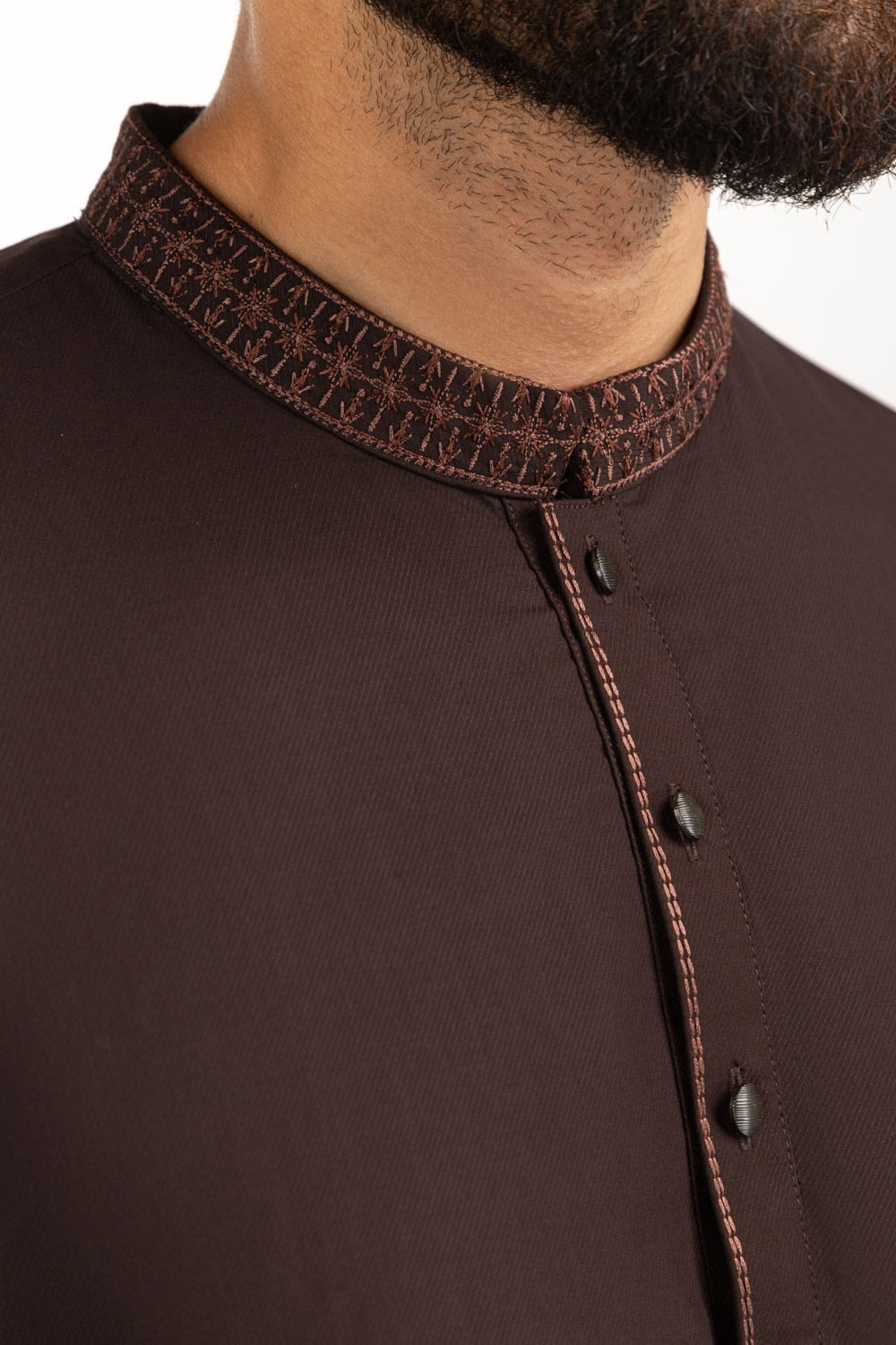 Regular Fit Embroidered Suits