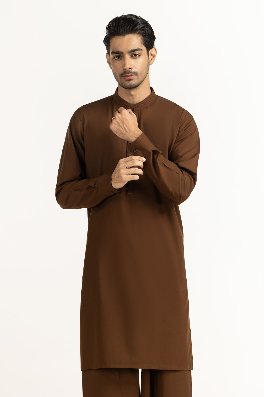 Regular Fit Embroidered Suits