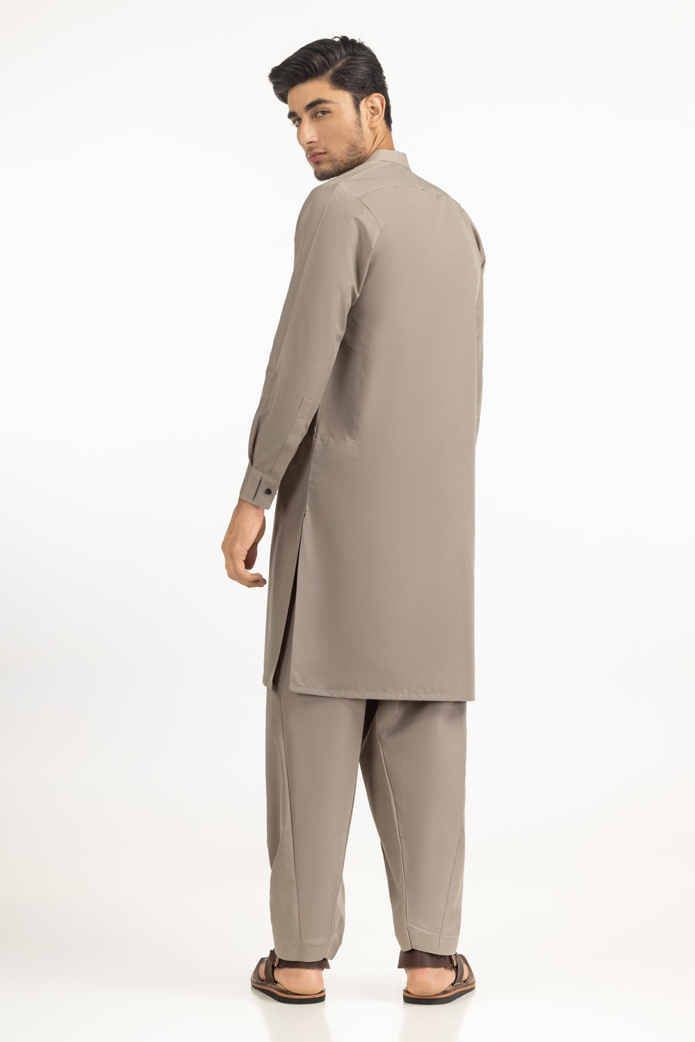 Embroidered Cotton Kurta