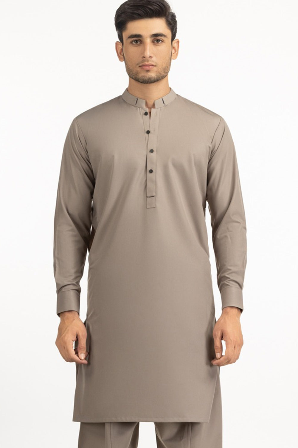 Embroidered Cotton Kurta