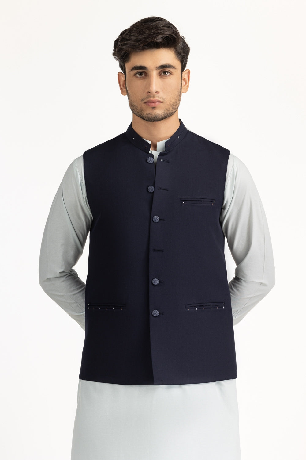 Regular Fit Styling Waist Coat