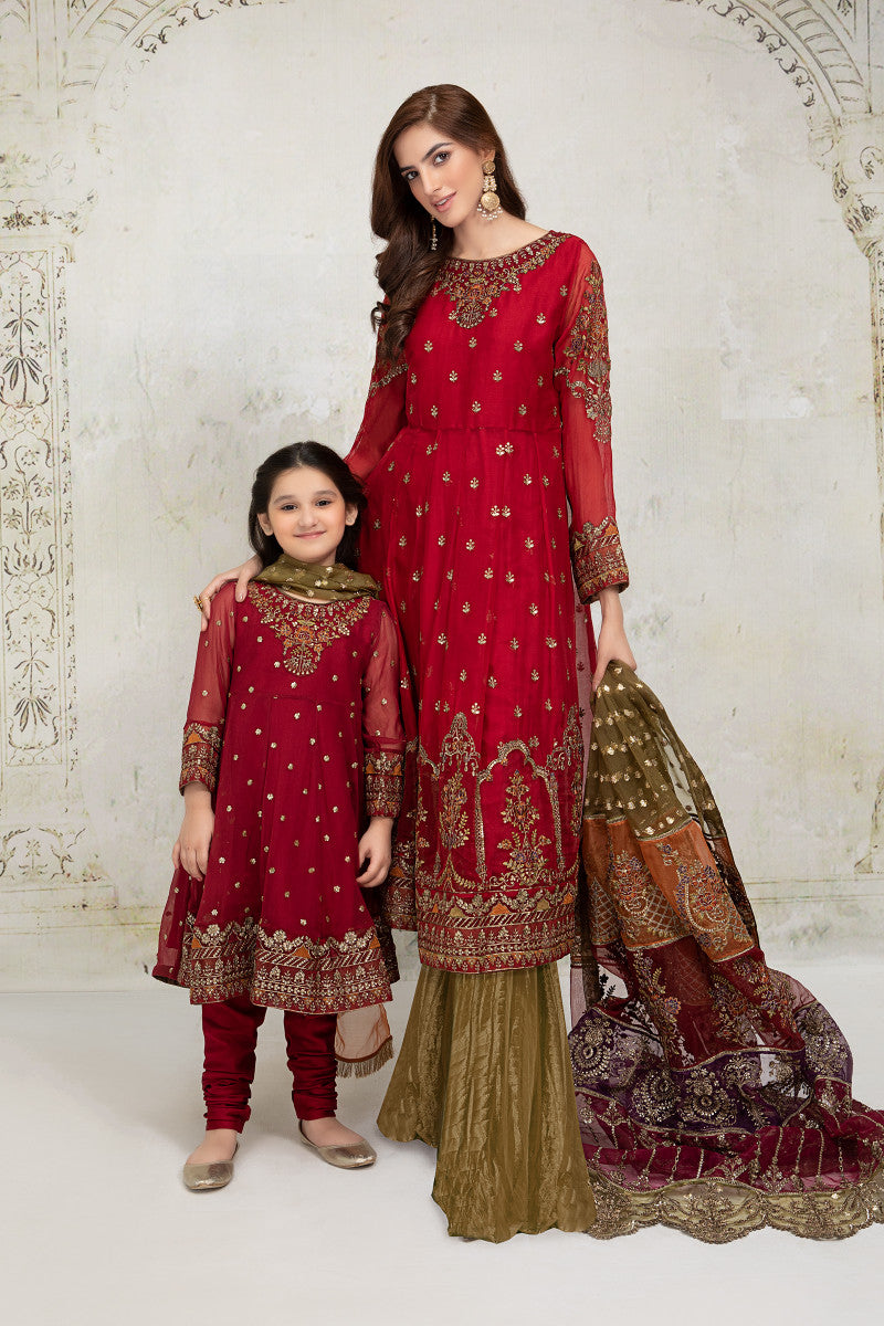 Stitched Embroidered Jacquard Shalwar Ss25tsge468