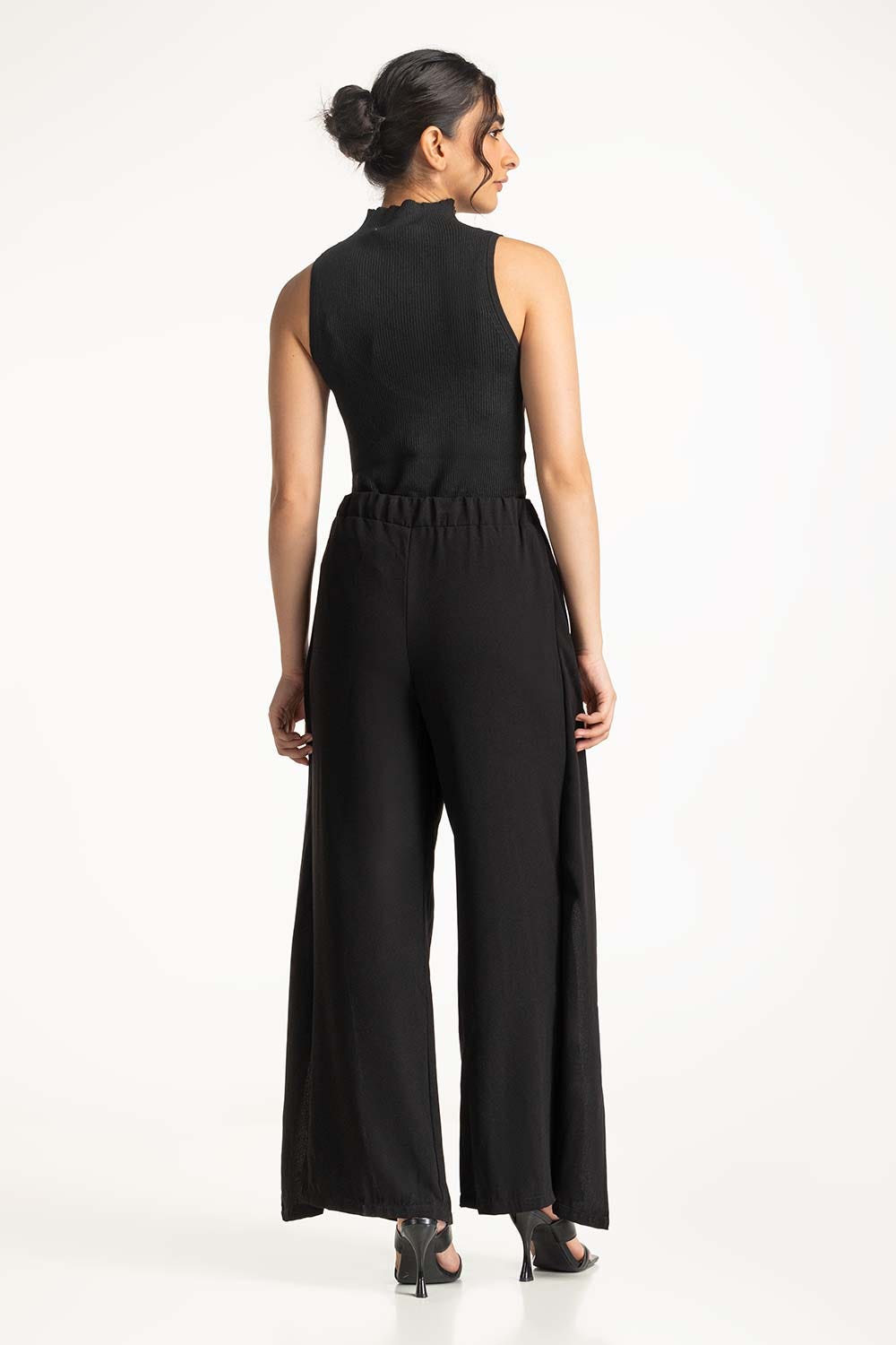 Mock neck Rib Tanktop
