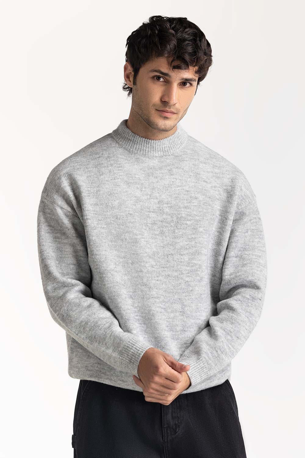 Mock Neck Sweater