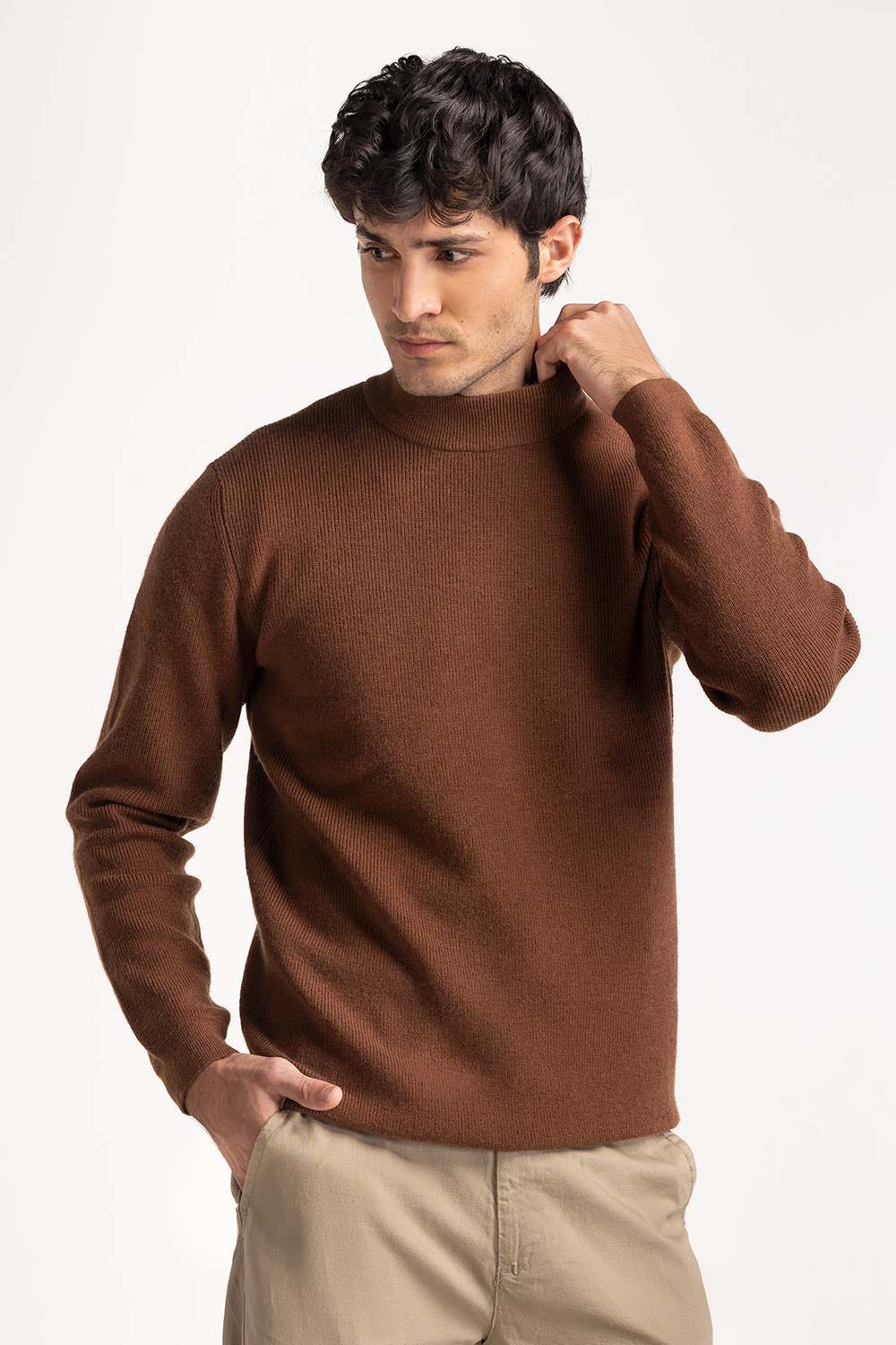 Mock Neck Sweater