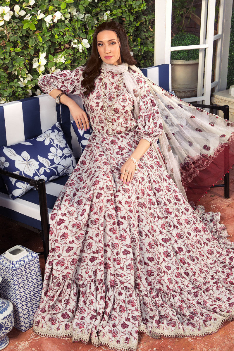 Unstitched Fabrics/Mprints Mpt-1306-B