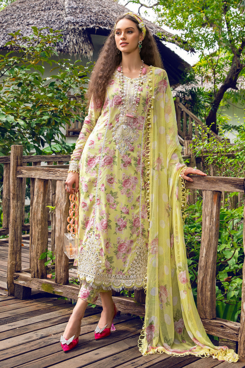 Unstitched Fabrics/Mprints Mpt-1409-A