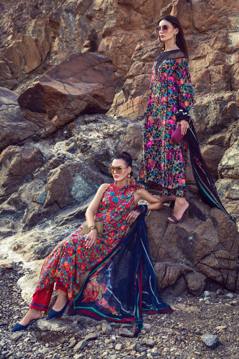 Unstitched Fabrics/Mprints Mpt-1503-A