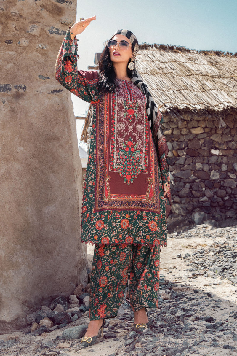 Unstitched Fabrics/Mprints Mpt-1507-A