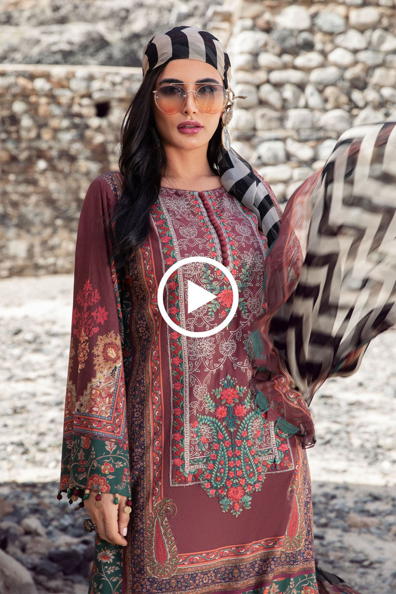 Unstitched Fabrics/Mprints Mpt-1507-A