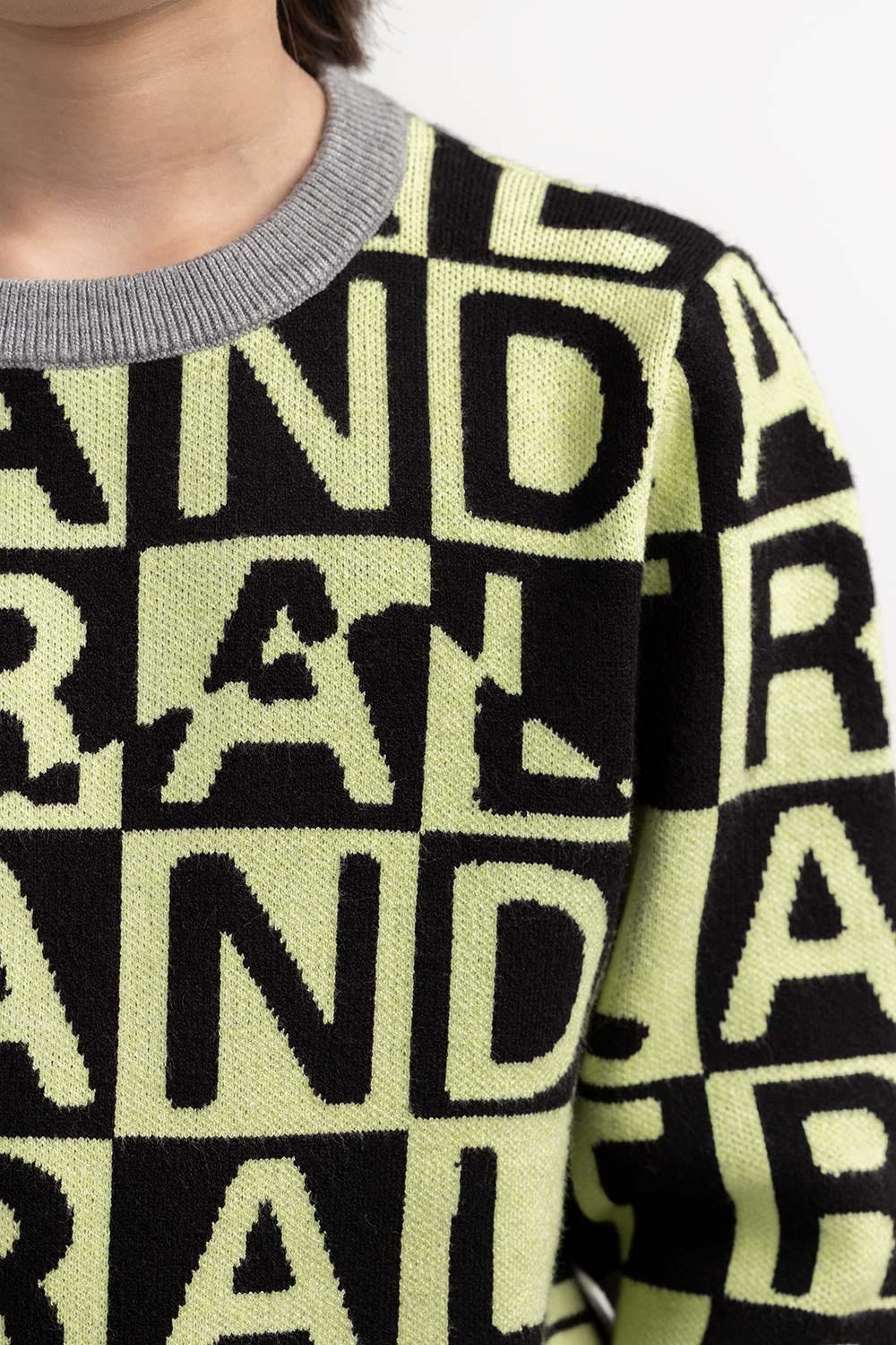 Junior Boy Multi Knit Sweater