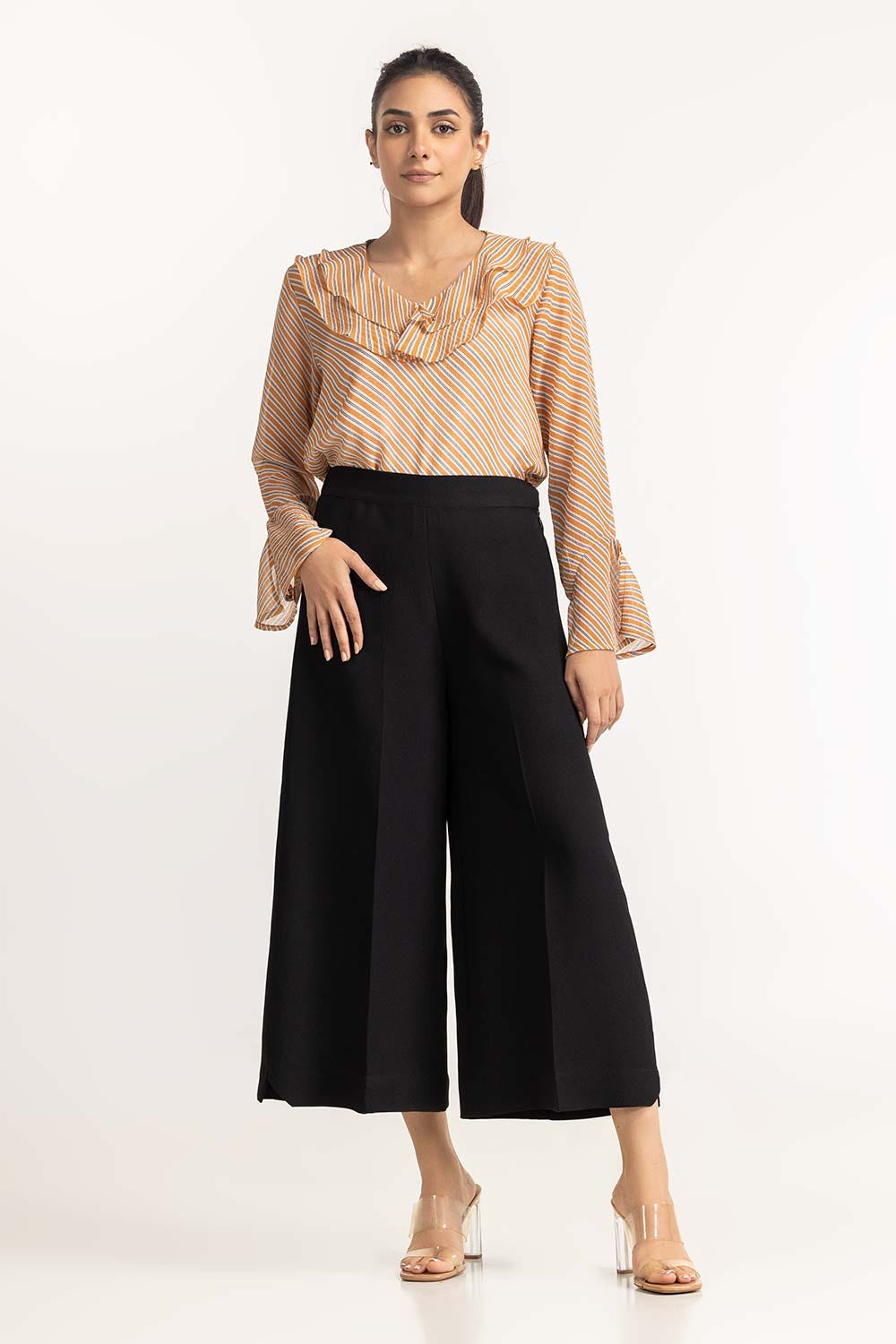 Mustard Woven Blouse