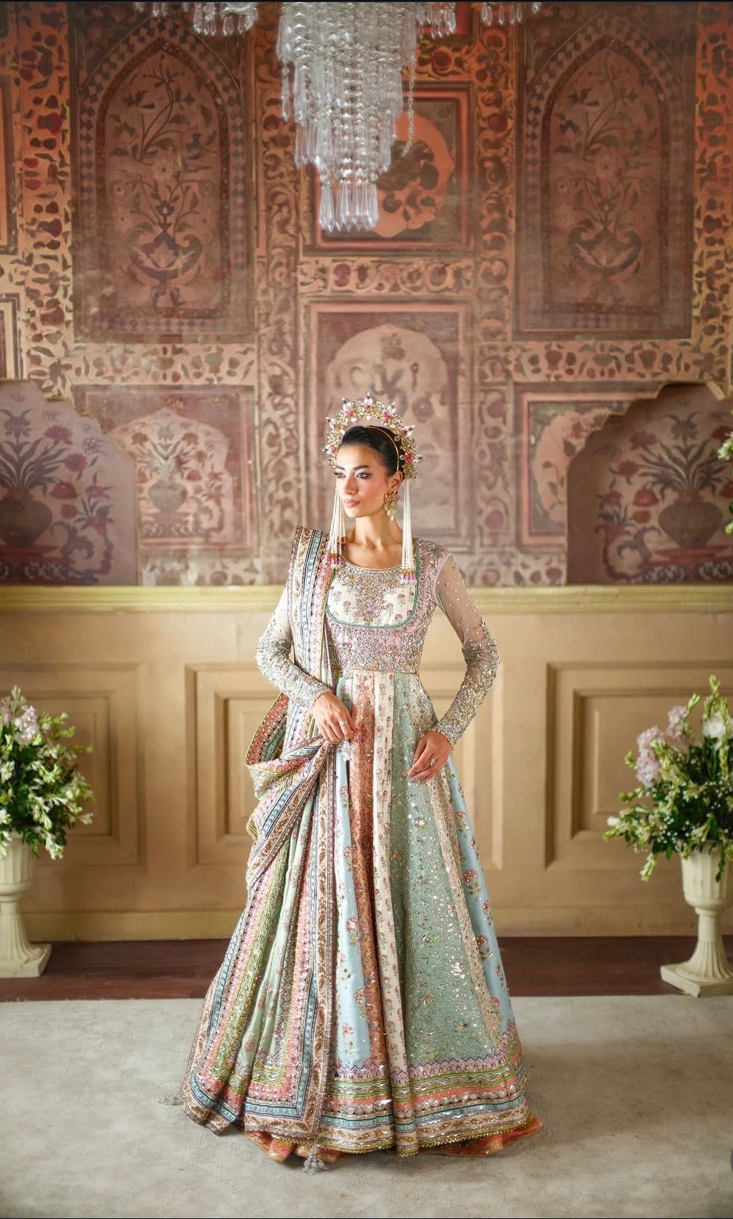 Nomi Ansari – Maryam Nawaz Pastel Style