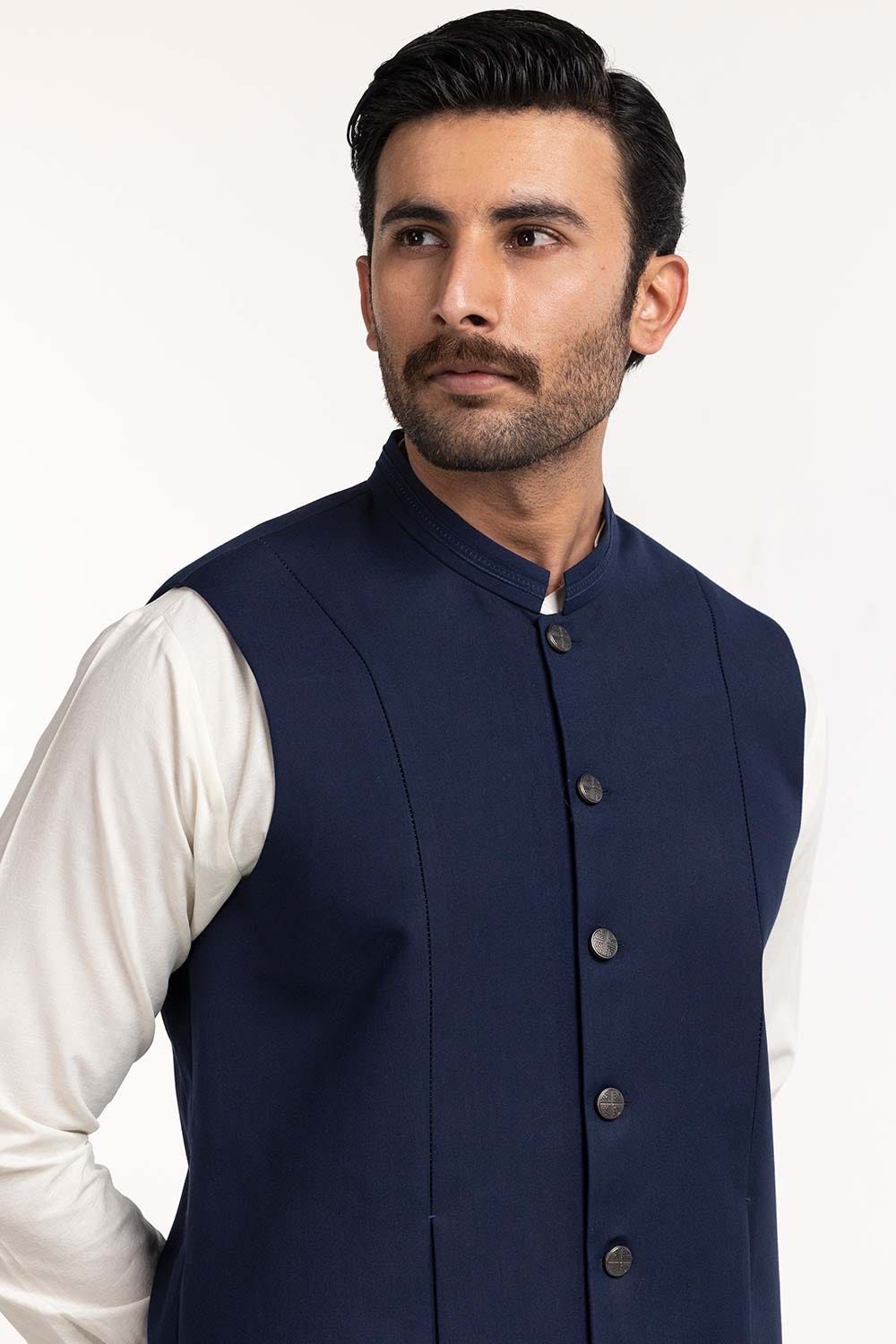 Navy Blue Styling Waistcoat