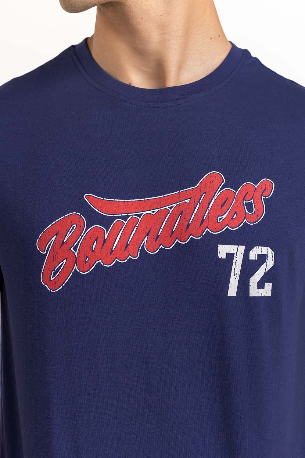 Navy Graphic Tee