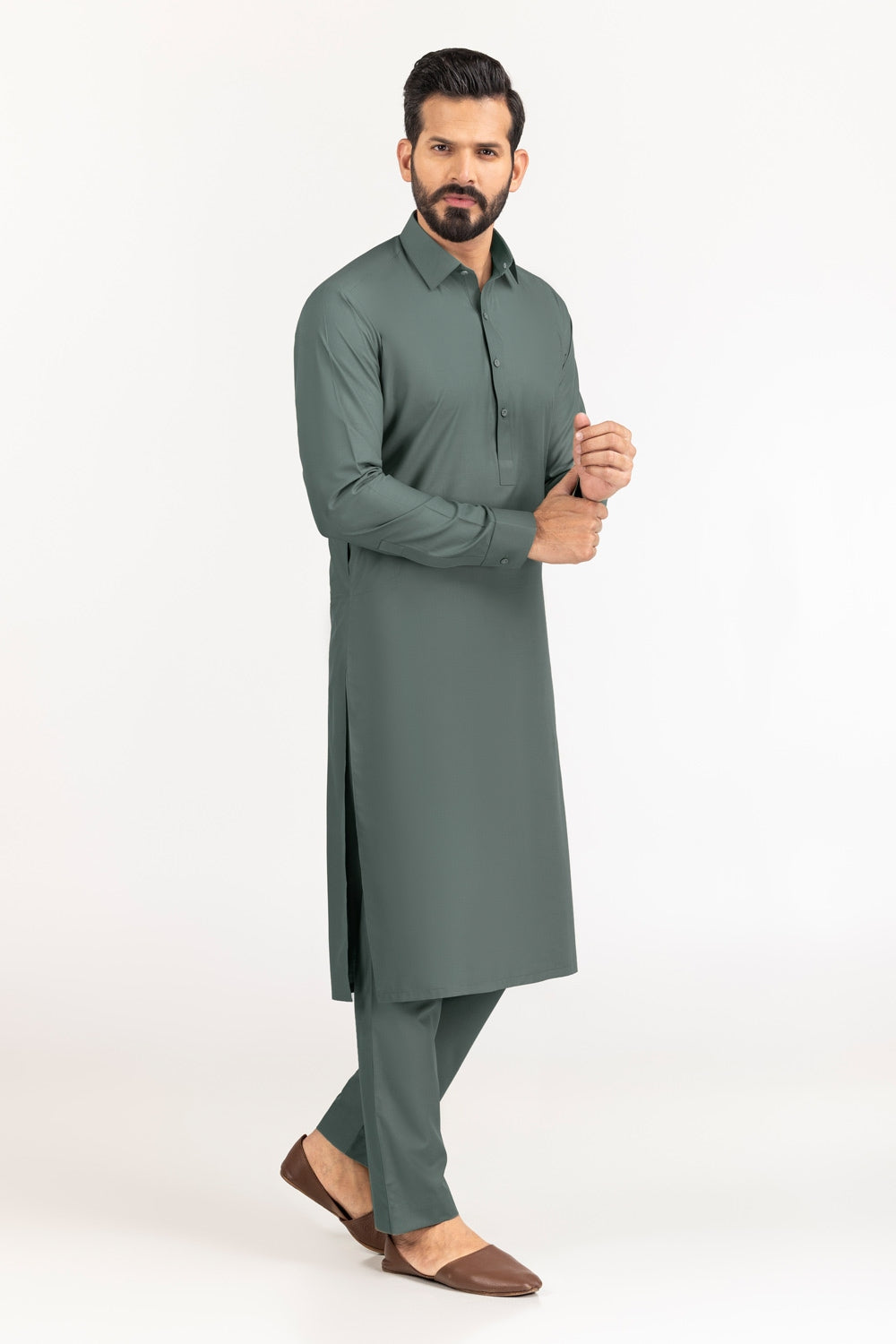 Nawab Latha Unstitched Fabric Cotton-Lf
