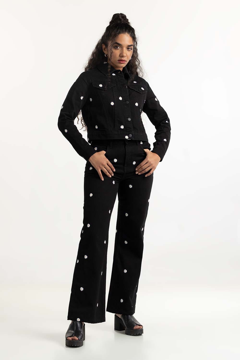 Black Non Denim Pant