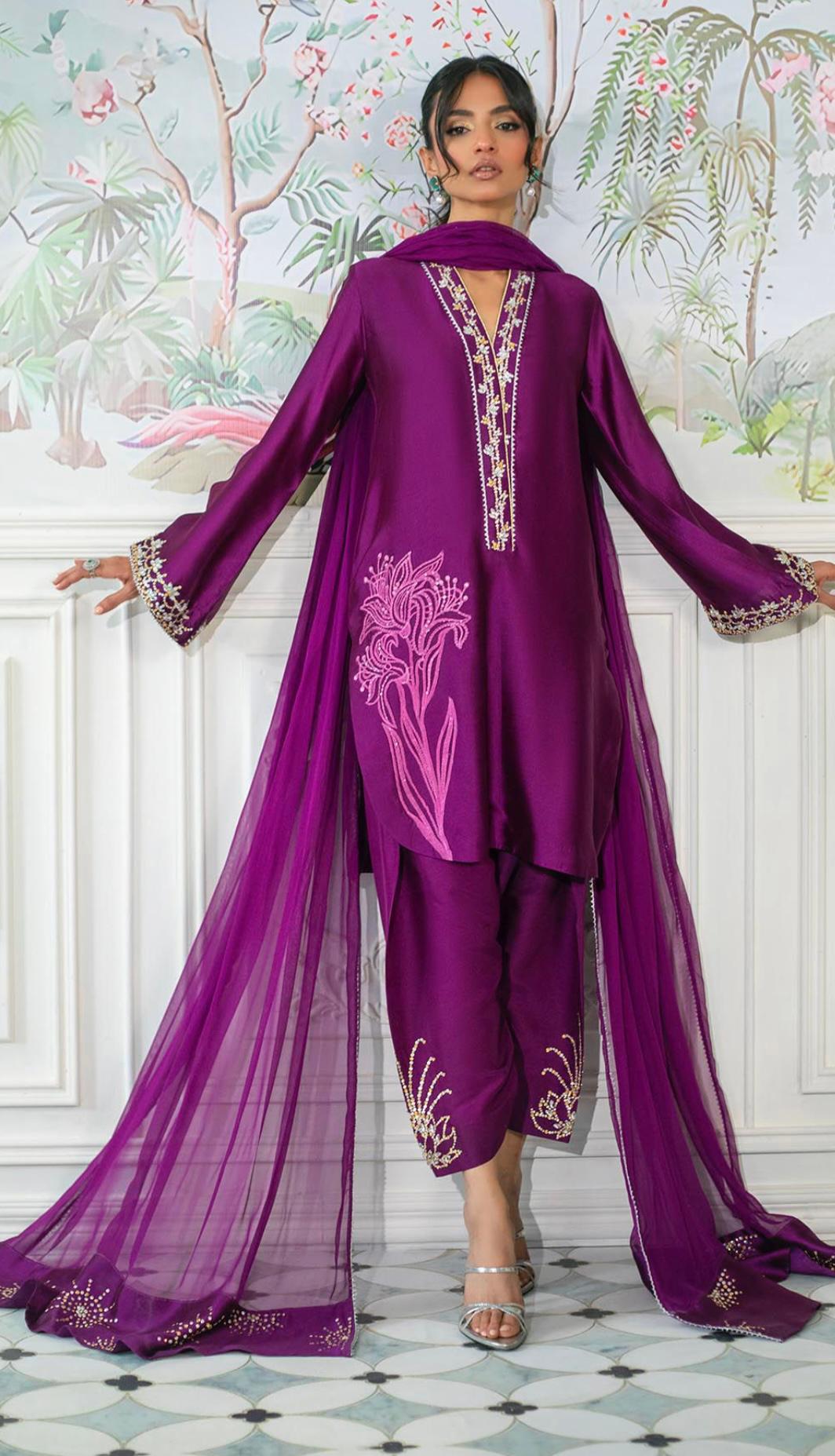 Noori Plum Eid Series’25 By Alizay Saad