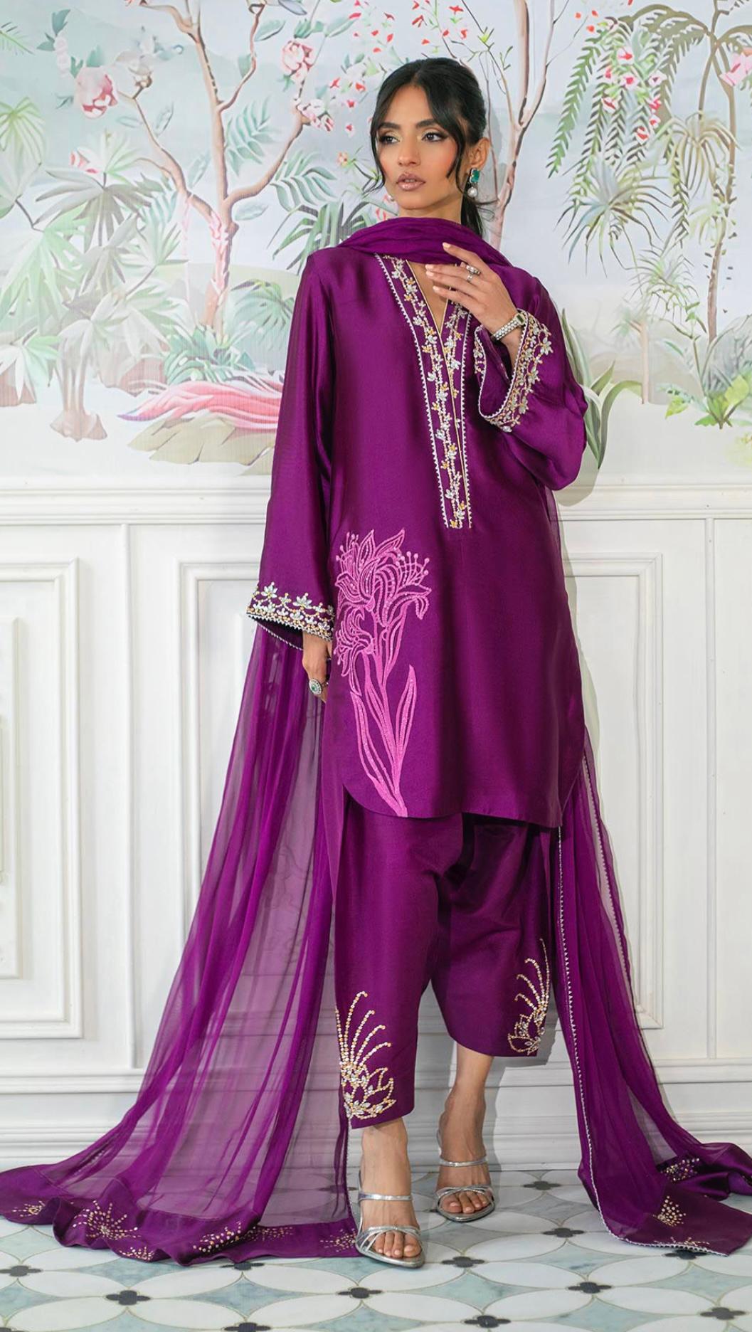 Noori Plum Eid Series’25 By Alizay Saad