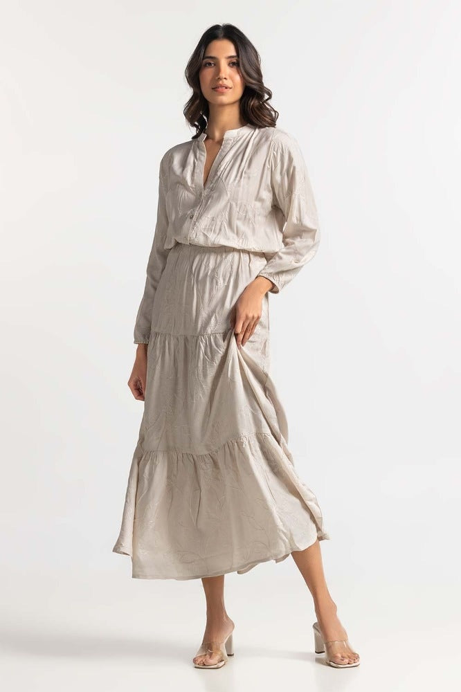 Off White Dress