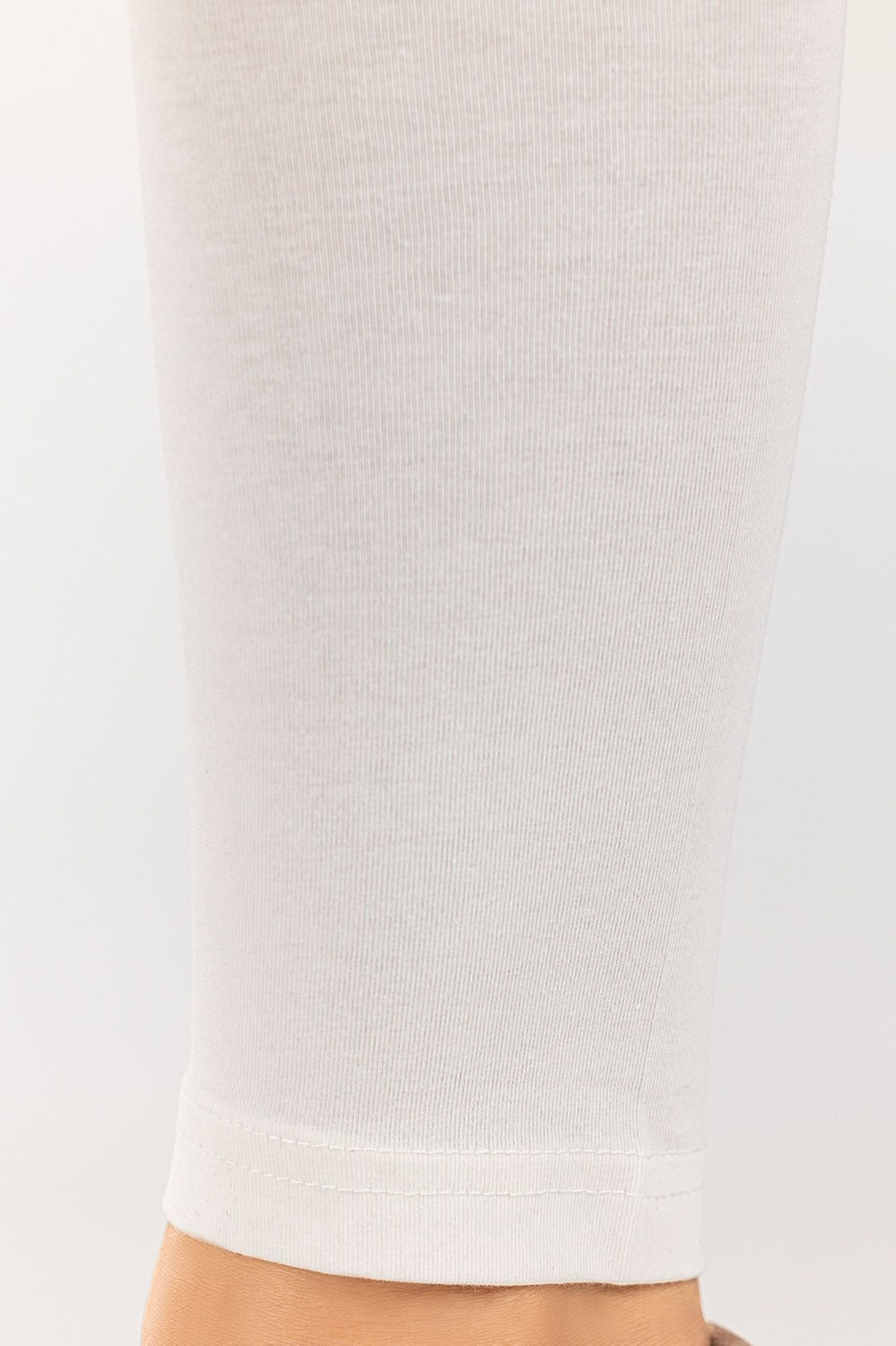 Off White Jersey Tights