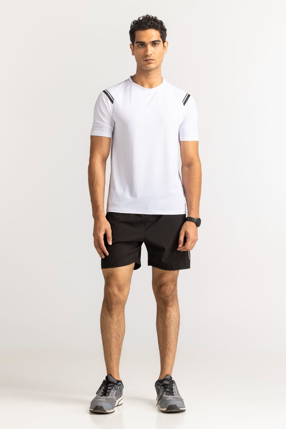 Off White Textured Tee