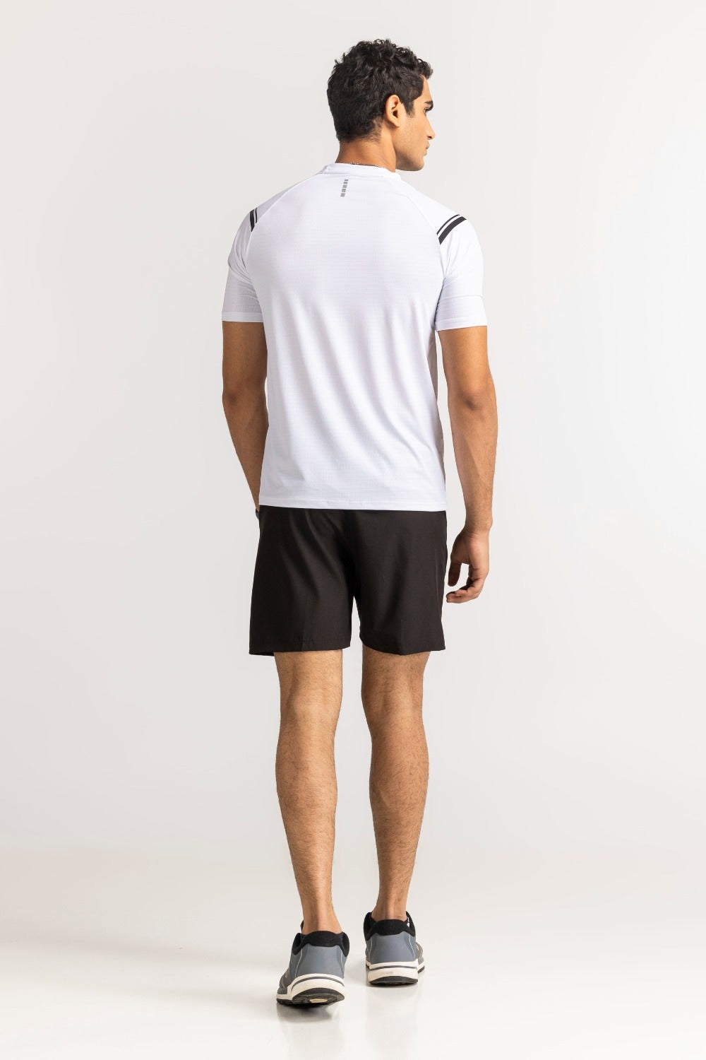 Off White Textured Tee