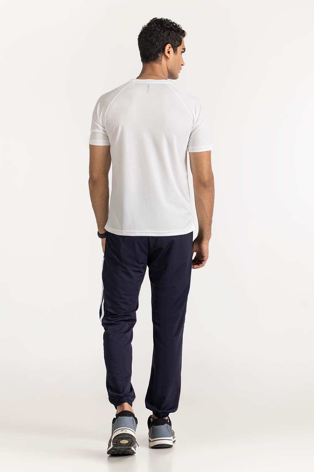 Off White Textured Tee