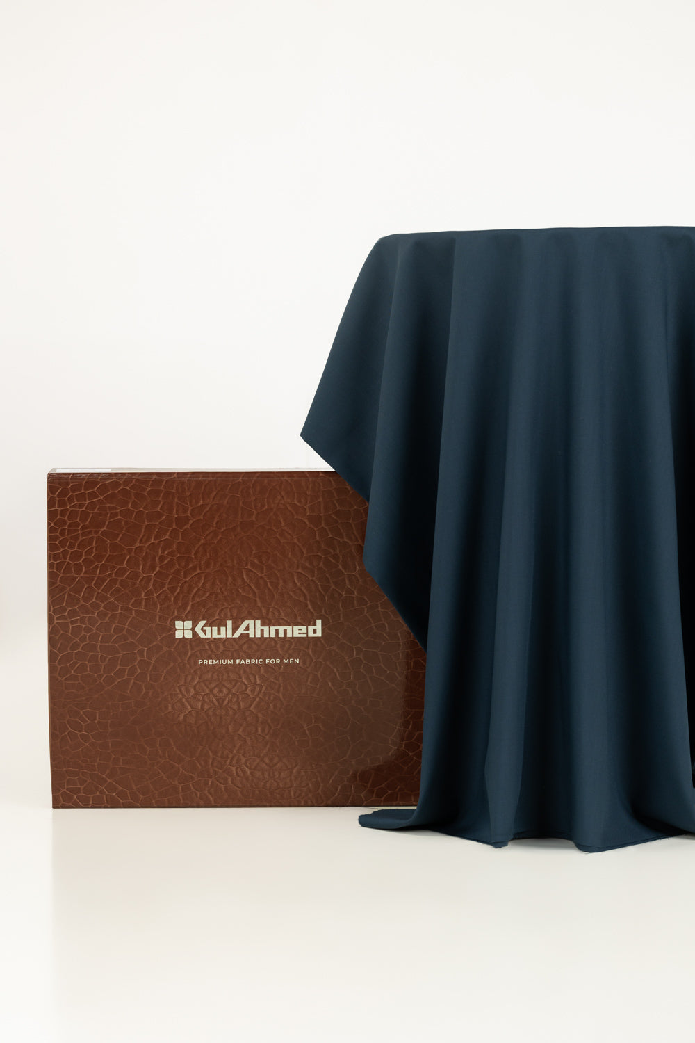 Opus Slate Unstitched Fabric Blended With Gift Box