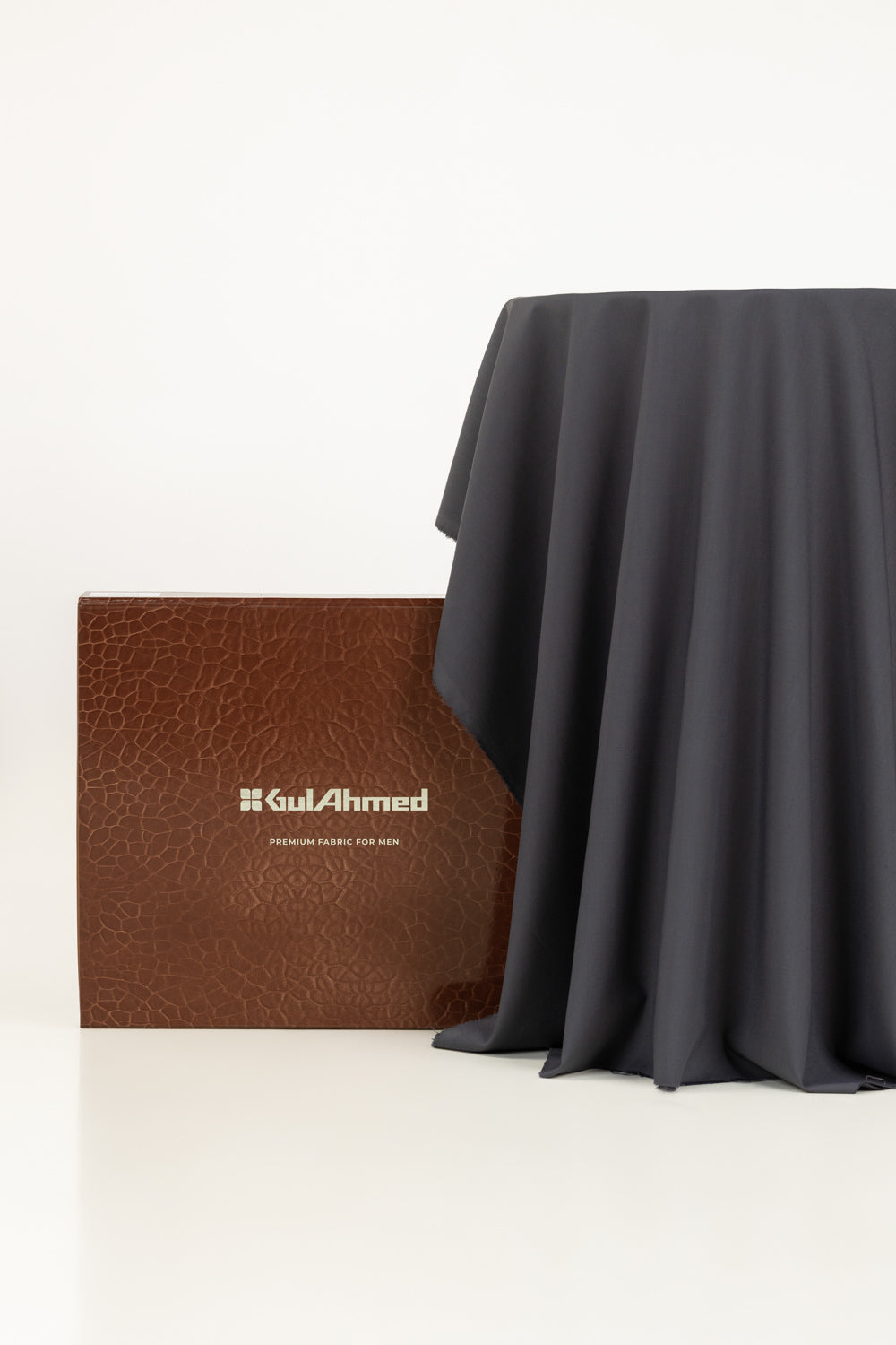 Opus Slate Unstitched Fabric Blended With Gift Box