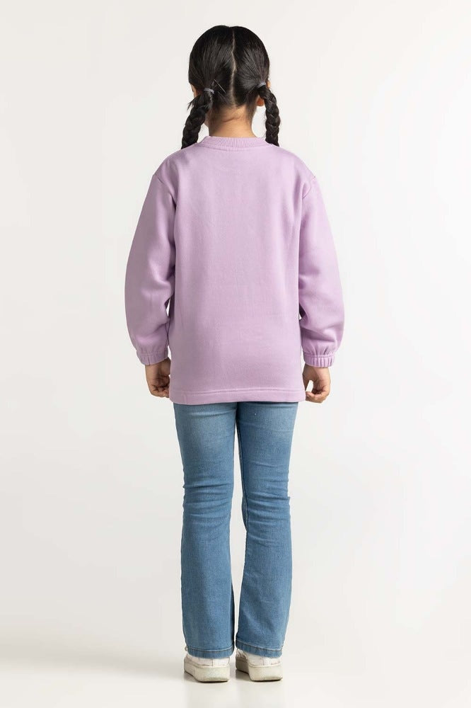 Orchid Printed Sweatshirt