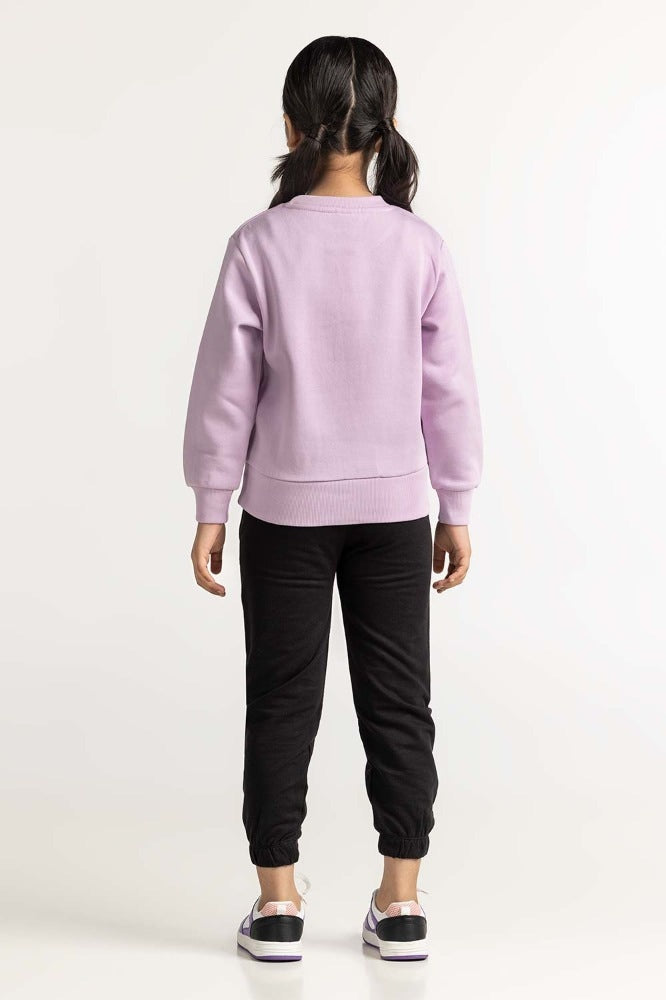 Orchid Printed Sweatshirt