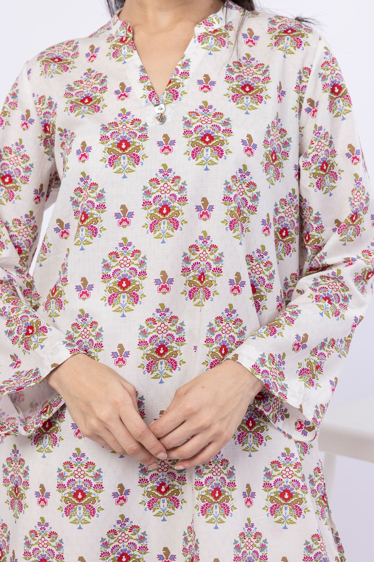 Embroidered | Cambric Kurta