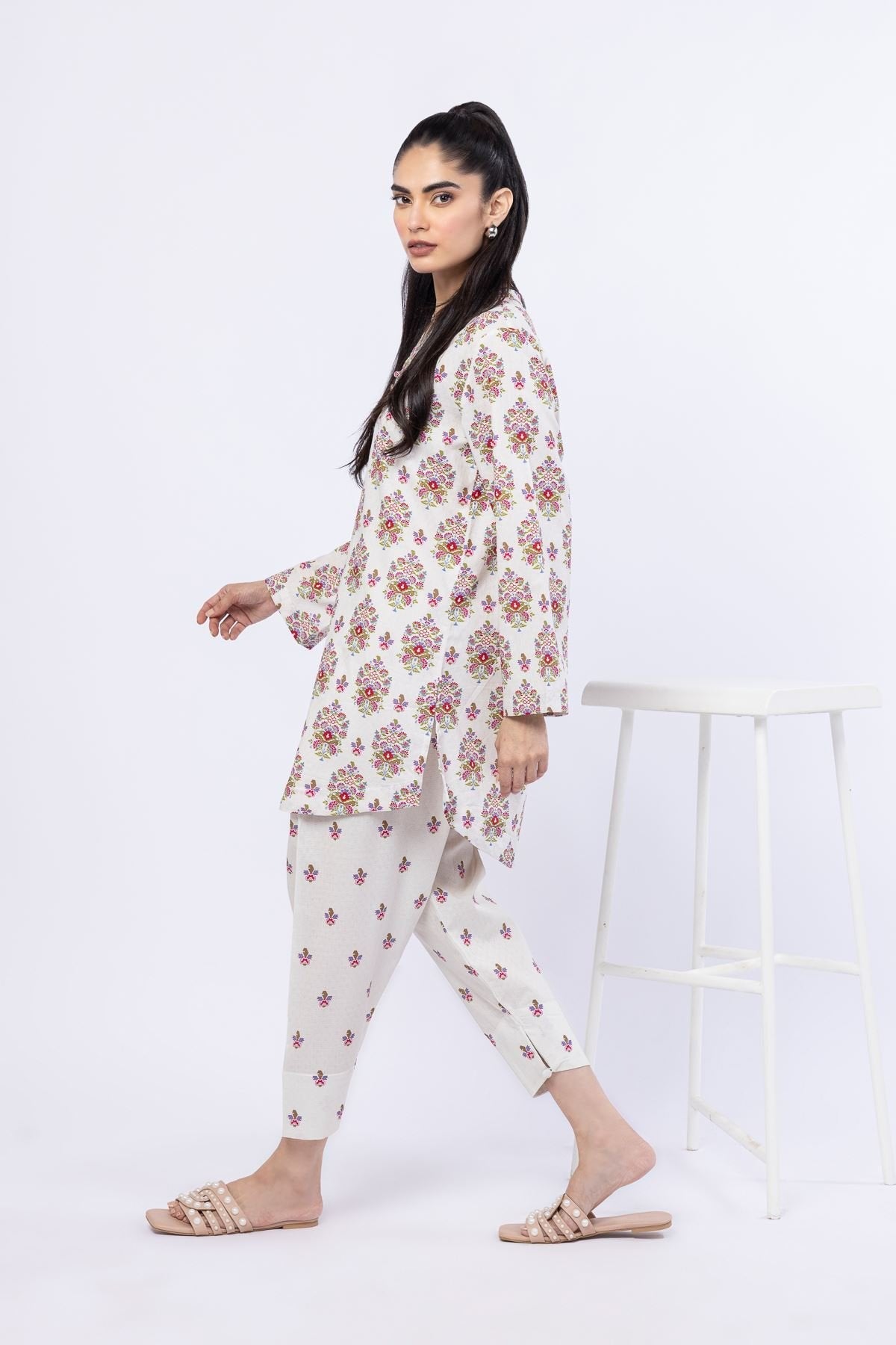 Embroidered | Cambric Kurta