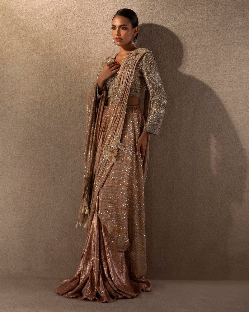 Stitched Printed Muzlin Suit