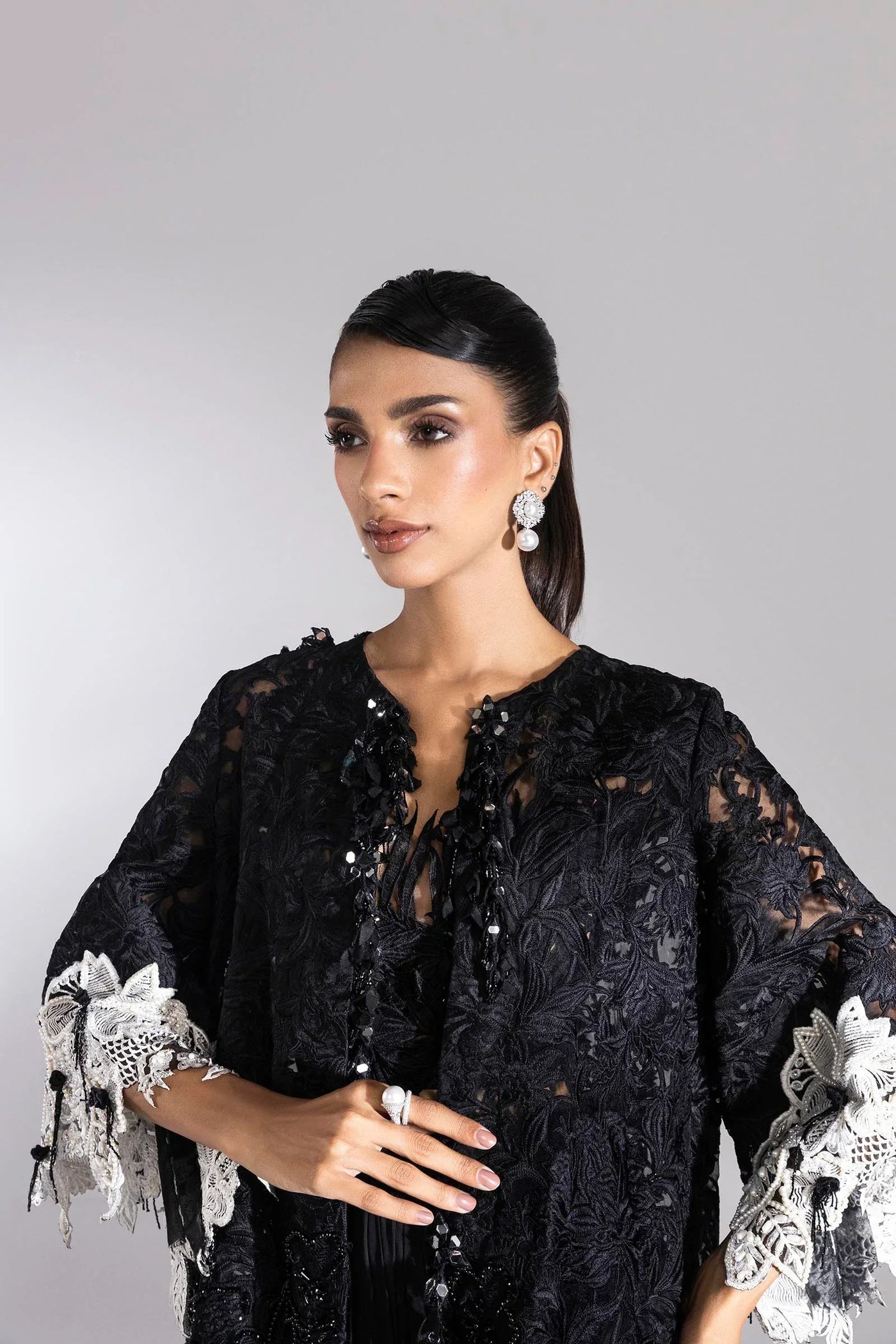 Stitched Embroidered Muzlin Lawn Suit