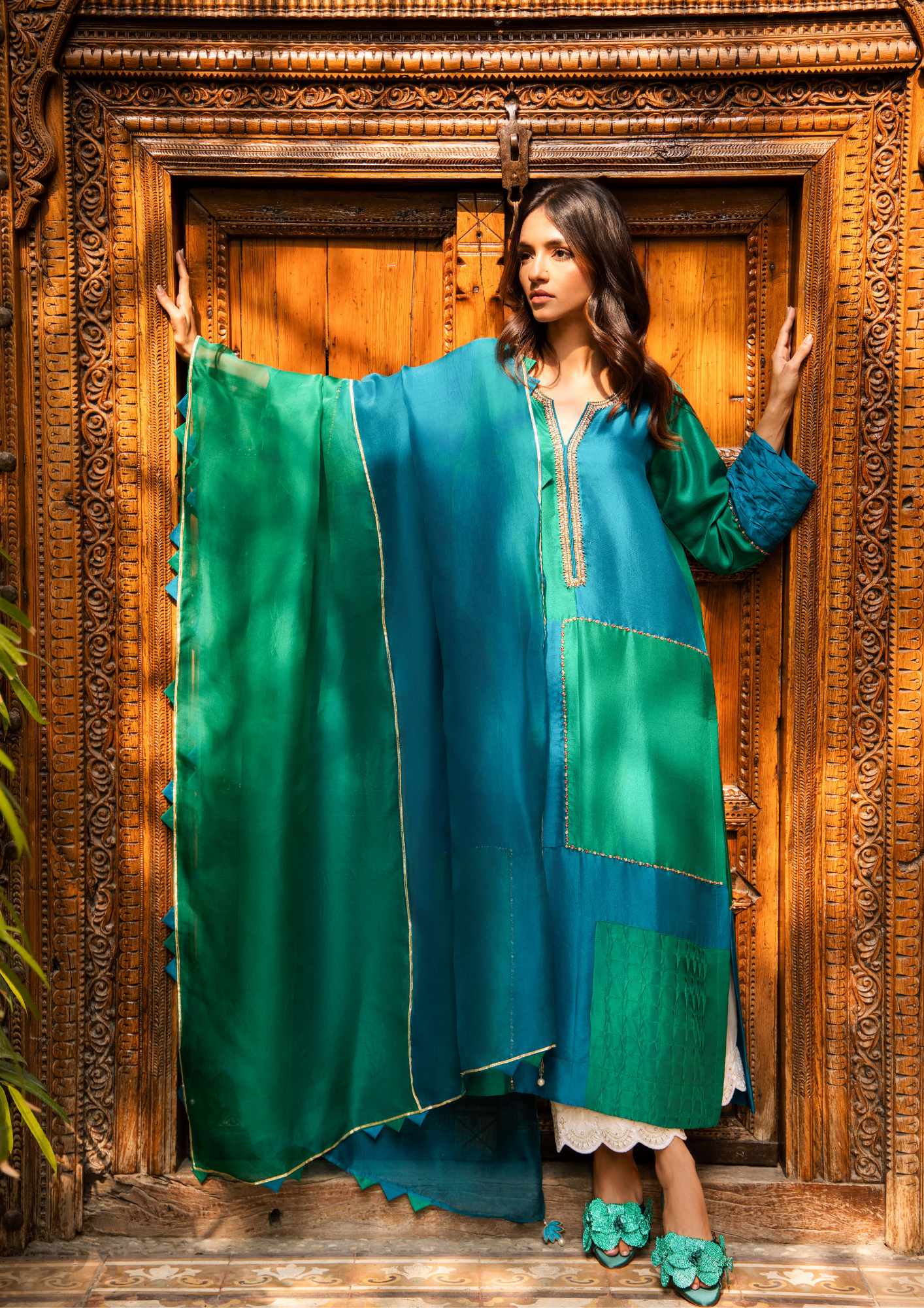 HINA SHIRT & DUPPATTA