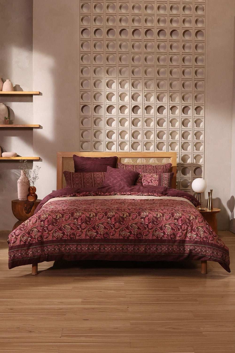 Paisley Fusion T-150 Quilt Cover Set