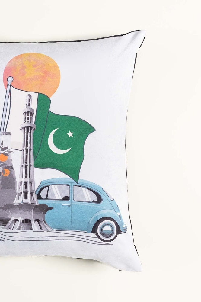 SS24-PAK-004 Digital Square Cushion Cover