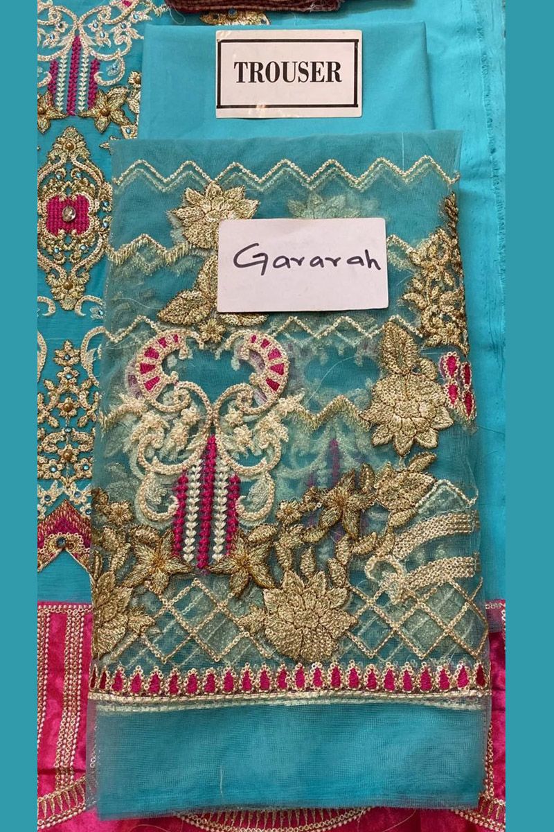 Emaan Adeel Style — Mairaz Blue Sharara