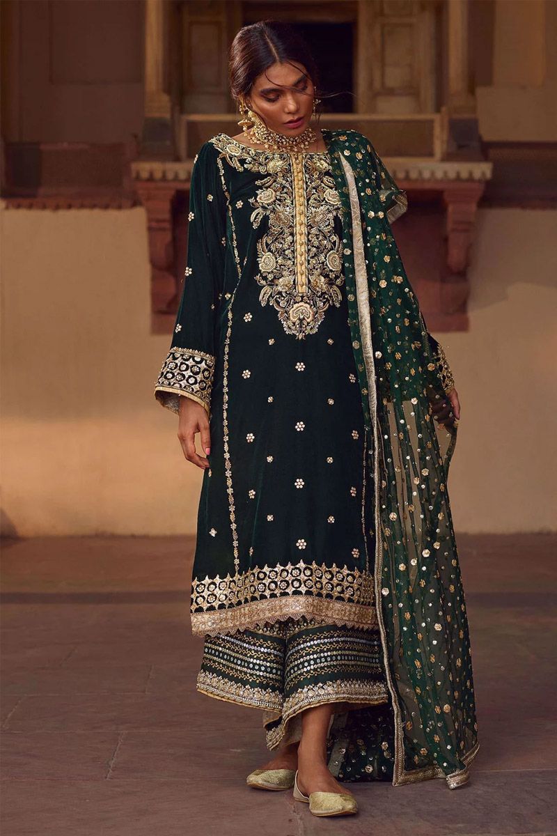 Maria B Style — Mairaz Black Kameez & Trouser